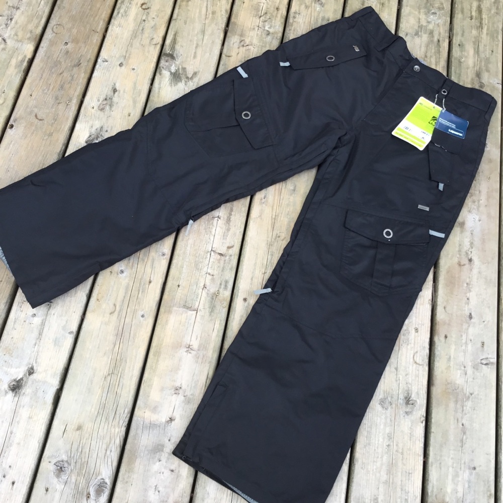 NWT Ripzone ski snowboard pants Men’s Size medium Black